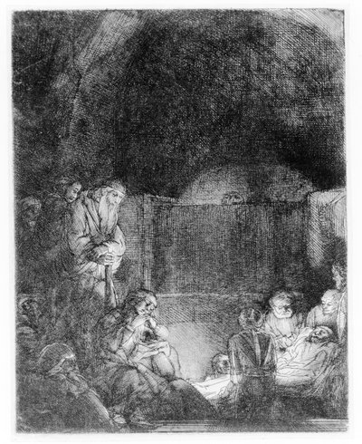 The Entombment by Rembrandt van Rijn